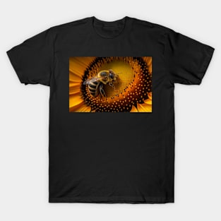 Bee on a sunflower T-Shirt